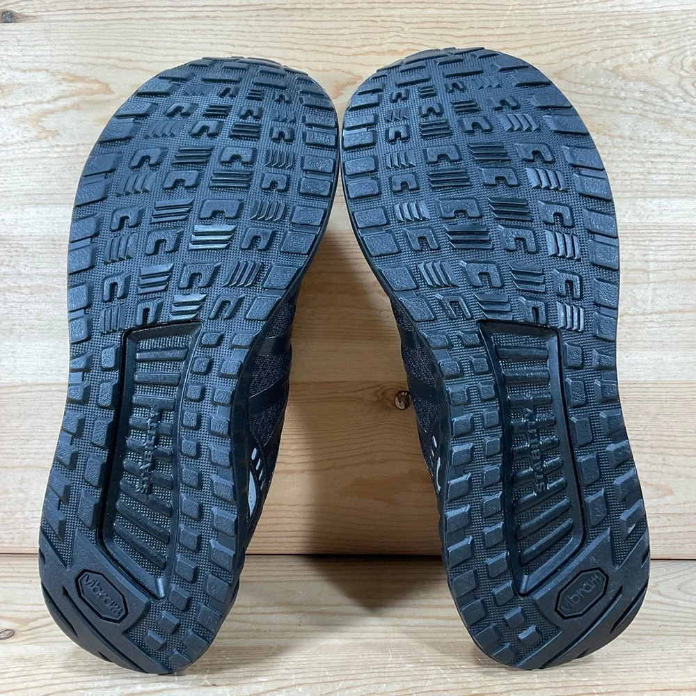 SAS Pursuit Sport Sneakers Shoes Mens 9.5 D Black Comfort Lace Up Orthopedic USA